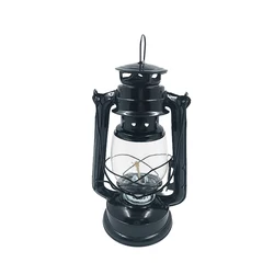 235 amazon hot sale oil lamp clear glass shades oil lantern small table metal classic antique kerosene lamp