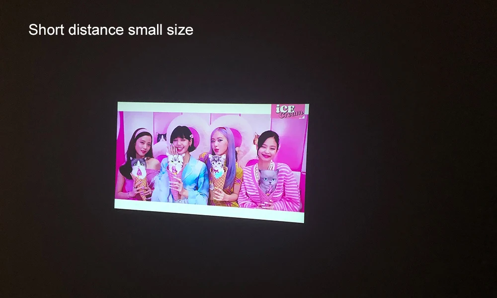 Rotate Lens Electodeless Focusing 23 Countries Languages Alloy Android 7.1 Wireless Wifi And Mini Projector