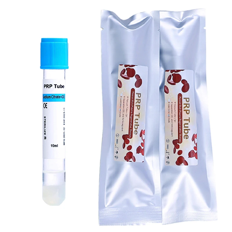 High quality Wholesale price Medical Supply Disposable prp tube acd gel biotin 10ml with sodium citrate prp kit