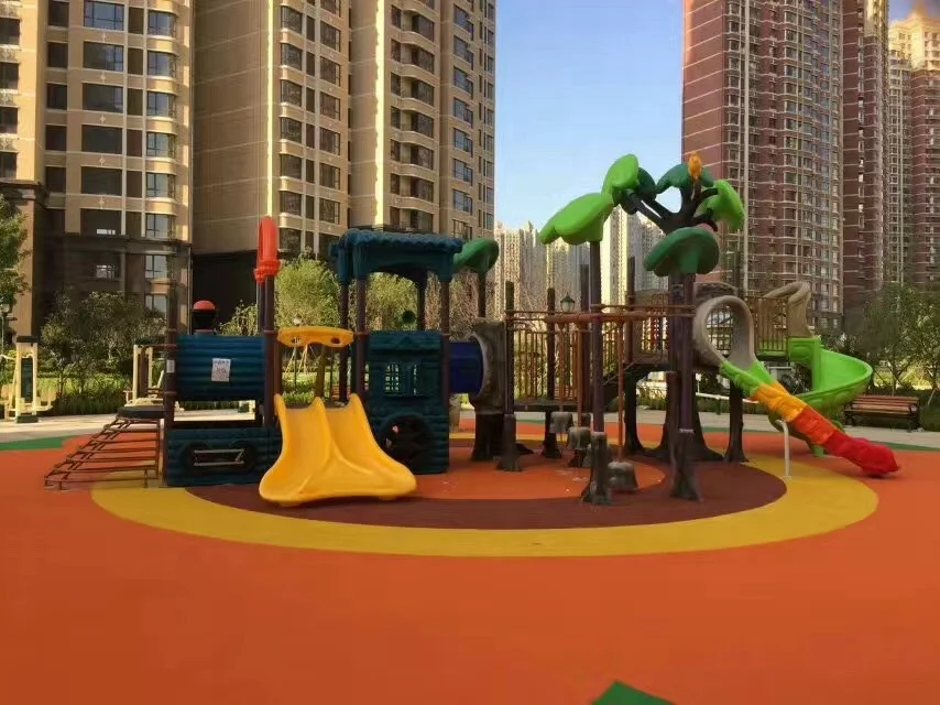 High Quality Manufacturer Kids Outdoor Playground Equipment Set