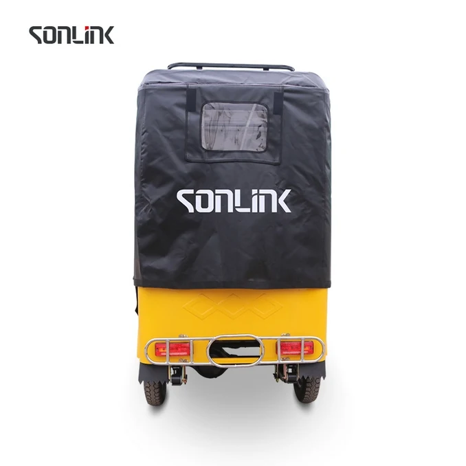 SONLINK  Factory Direct Sales Opened Closed For Passengers 150cc Motorized 3 Wheels Tuk-tuk Tricycle bajaj tricycle manufacturer