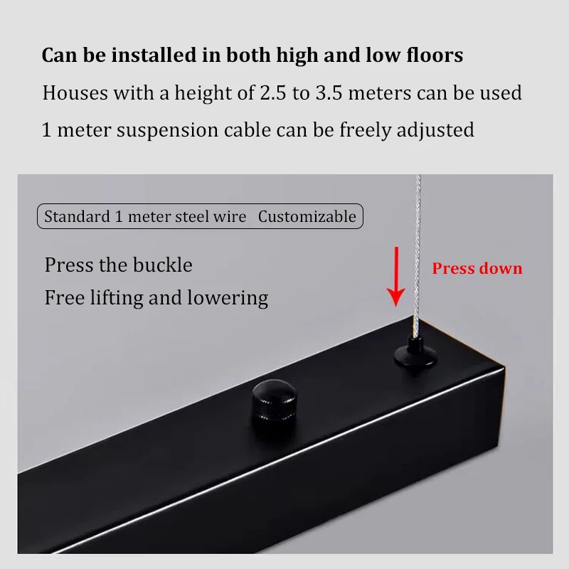 Designer restaurant chandelier creative personality net red simple modern bar study led minimalist lamp