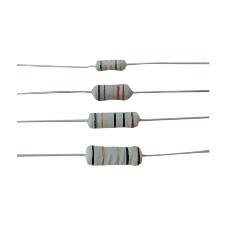5W 5% Resistance Electronics High Power Wirewound Resistors For Automatic Plug-In Fuse resistance surge resistance