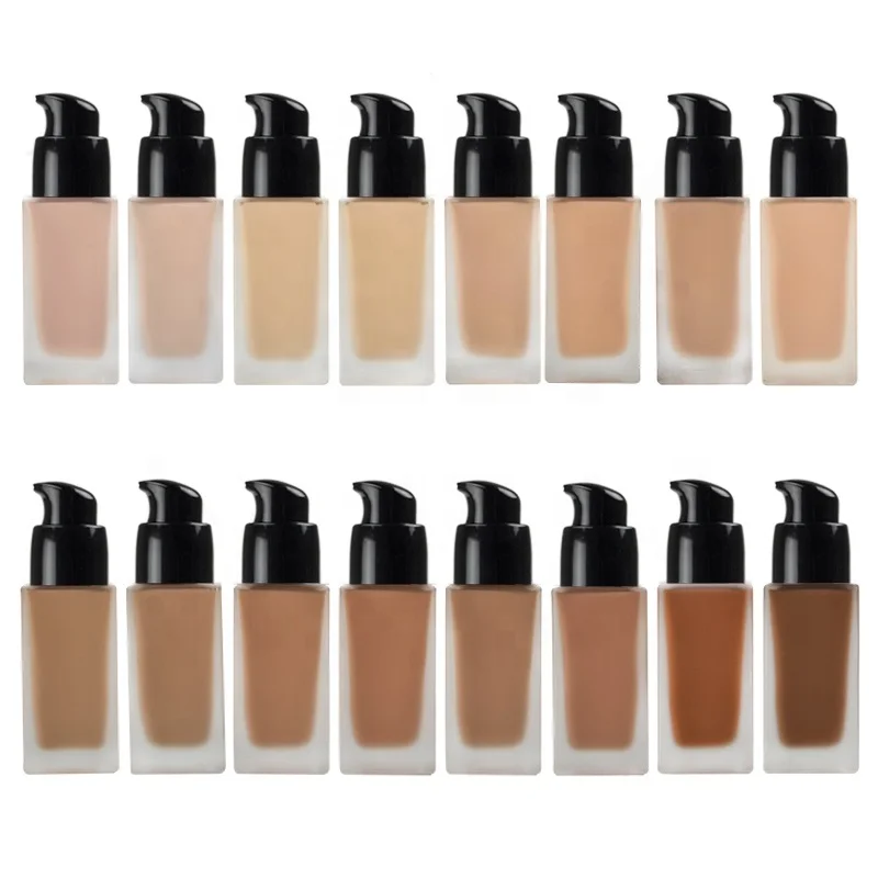 Face Makeup Sweatproof Waterproof Full Coverage Vegan Foundation For Black Skin Unbranded Makeup Fit Me Foundation