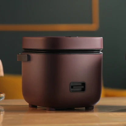 Household small 1.2L capacity mini rice cooker one-key start 220V power supply LCD display CE certification safety rice cooker