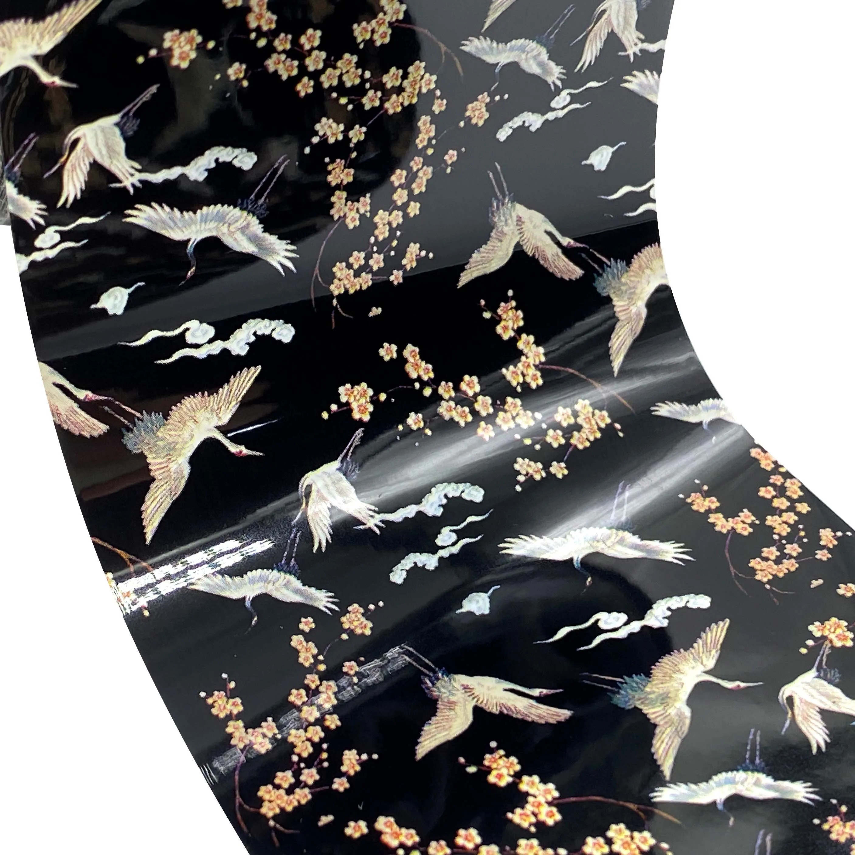 Heat transfer film wood chopstick printing