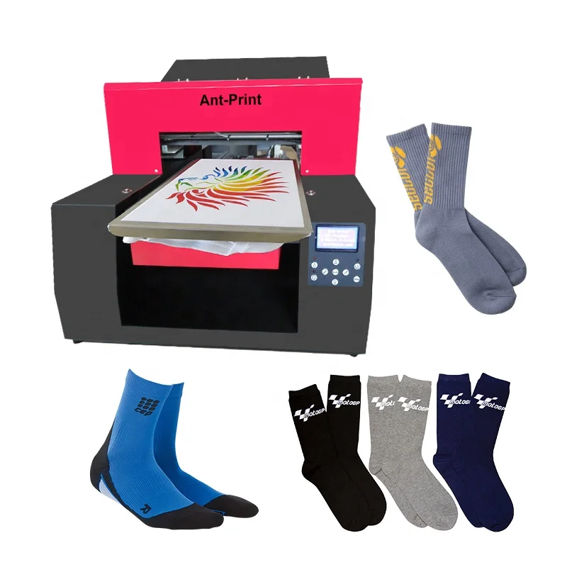 All In One 3D T-shirt Pillow socks Printing Machine logo printing machine