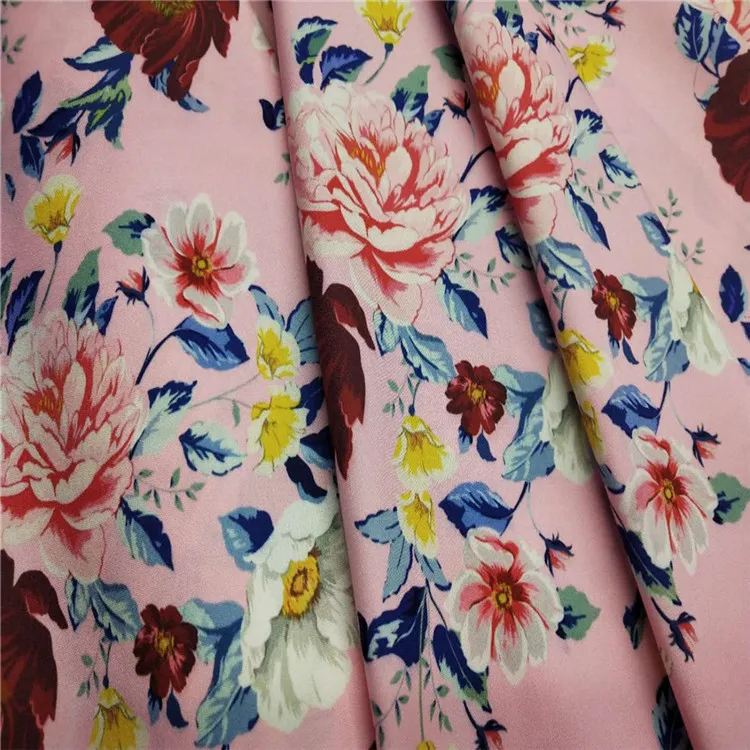 
wholesale twill peach skin 100% polyester microfiber printed swimming shorts fabric cheap price 