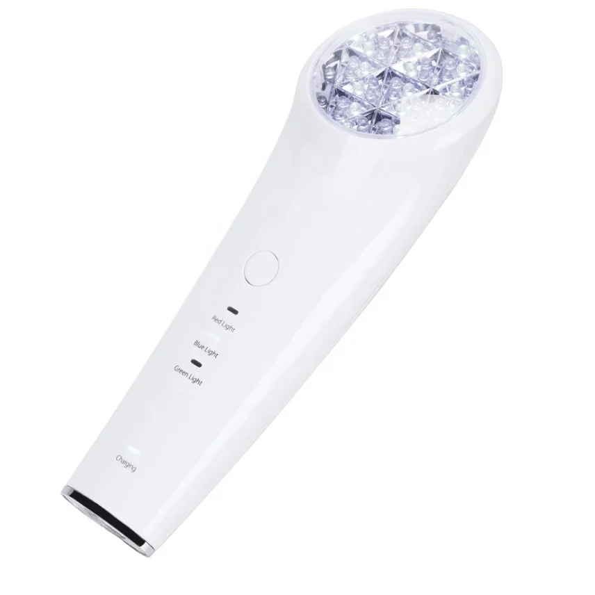 Facial Beauty Instrument Whitening Firming Face with 6 Light Modes rf ems beauty instrument  EMS Massager Skin Care RF Device