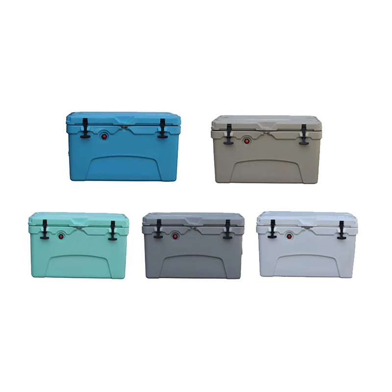 KEYI 75qt large Food grade LLDPE bear resistance rotomolded cooler tackle box for fishing