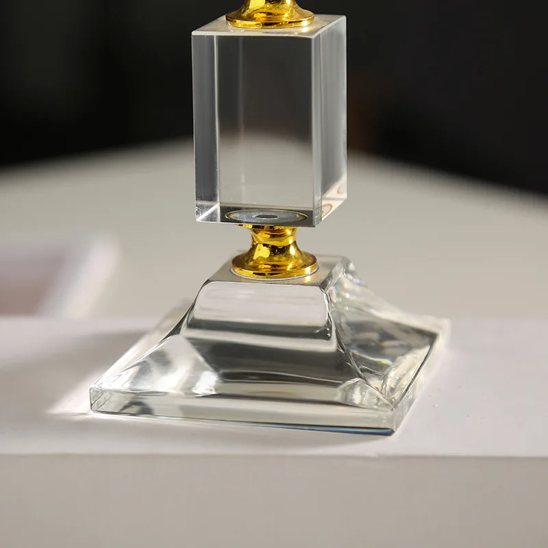 Factory direct supply custom crystal craft fashion simple Crystal Incense Burner