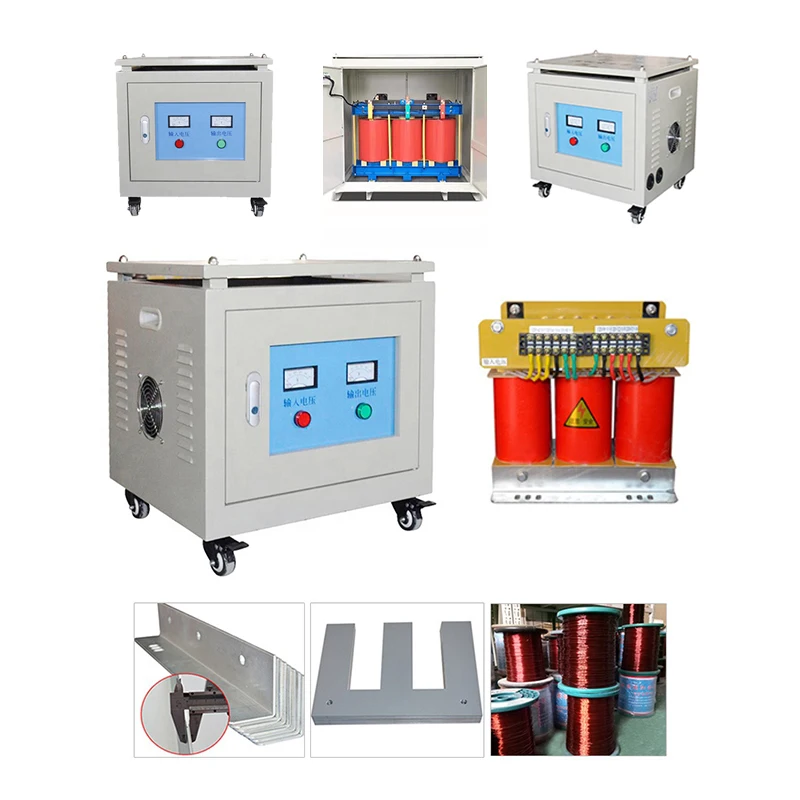 Factory directly 3 phase voltage transformer 400v 380v to 220v