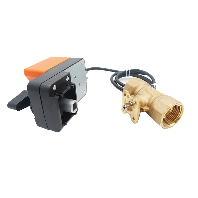 Winner Winvall Fan Coil Unit Electric 2 Way Valves 220VAC On/off Flow Control Motorized Mini Modulating Brass Ball Valve