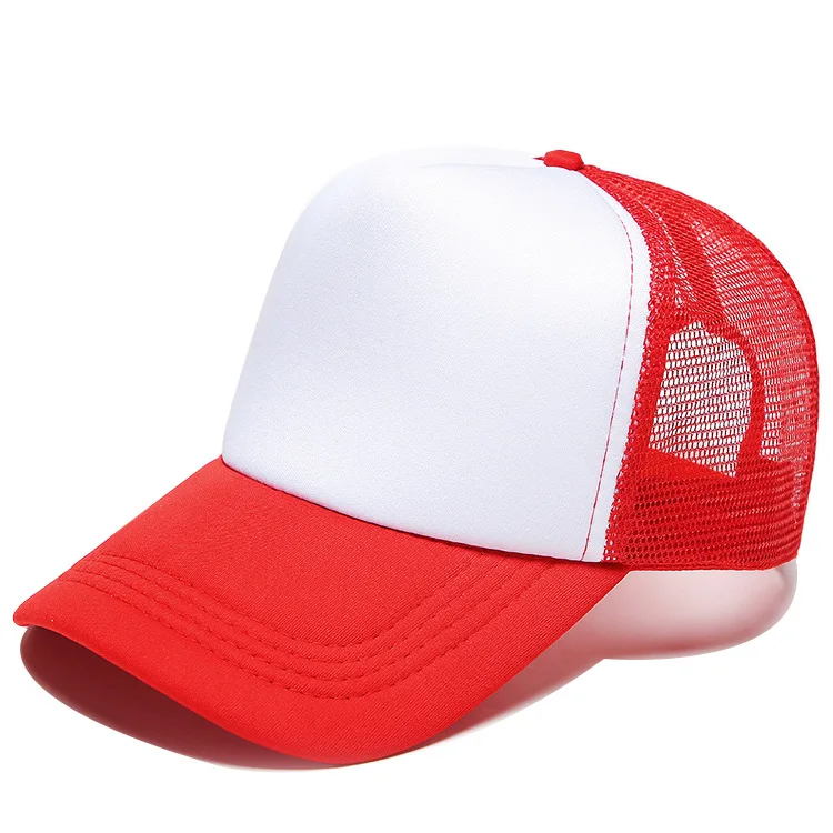 
hot sale fashion custom mesh baseball cap and yellow black and red baseball cap for women 