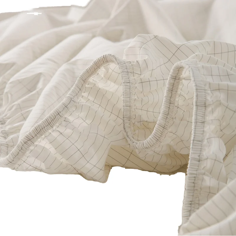 ESD Earthing Grounding Bed Fitted Sheet Silver-Coated Conductive Fiber for Ground Sleep Home & Hotel Use