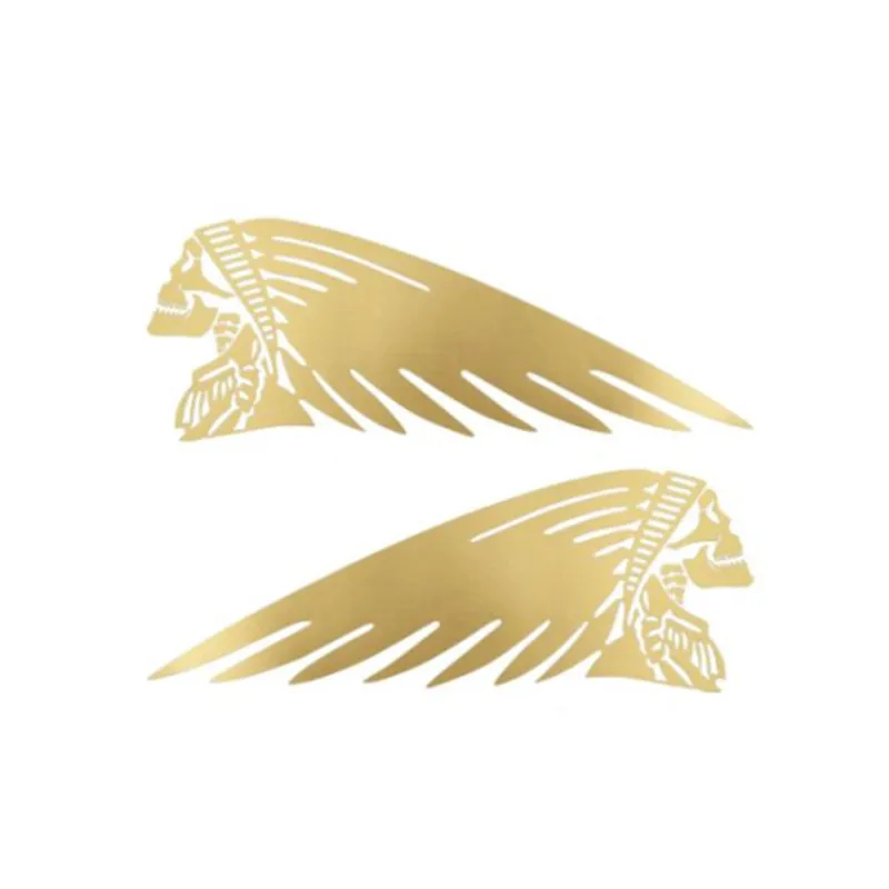 Motorcycle Gas Tank Skull Decal Sticker For Indian Challenger FTR Car Emblem Decal XL1200 XL883 Helmet Sticker Motorcycle Decals