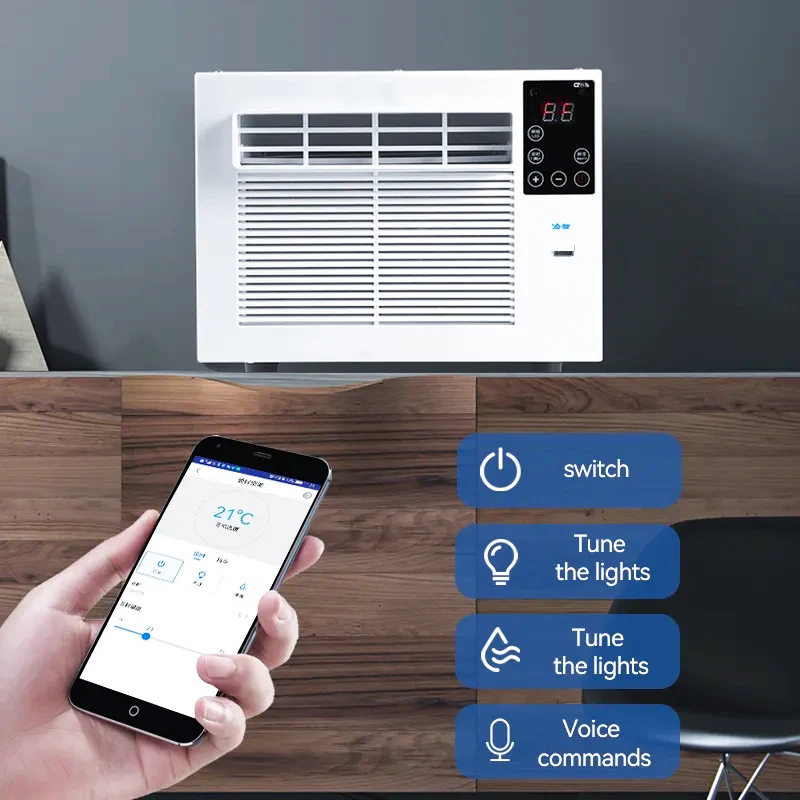 Portable Air Conditioner Cooling 24V DC Compressor Refrigerant smaller air volume use everywhere home EU/AU/US/KR/BS