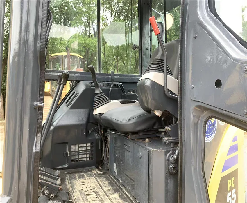 Used Komatsu PC55MR Crawler Excavator Good Quality for Construction Machinery