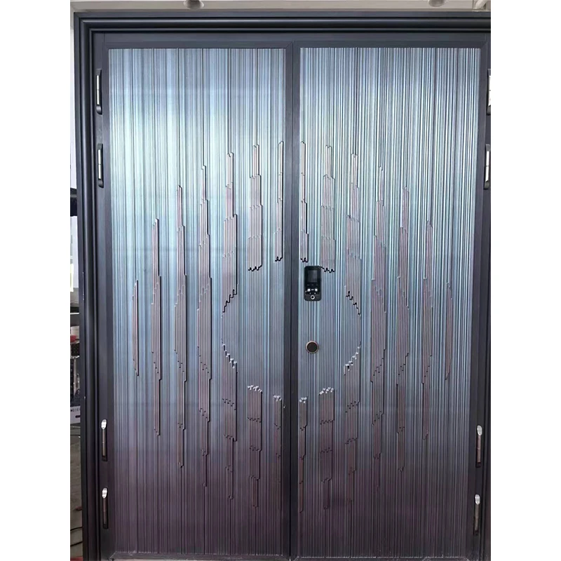 American Main Modern Luxury Smart Multi Lock Exterior Security Cast Aluminum Front Door