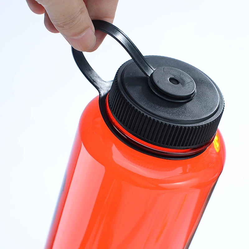 1000ml Custom Logo Wholesale Eco Recycled Bpa Free Plastic Water Bottle Sports Fitness Gym Kid School Clear Water Bottle