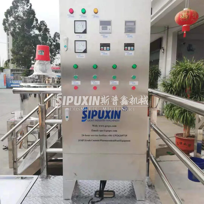 For Chemical Sipuxin Liquid Soap Making Machine Mixing Tank with Agitator Paint Mixing Machine
