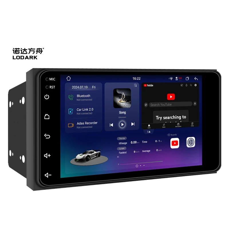 Factory N6 256GB 7 Inch Octa-cores QLED Screen 7870 Android Multimedia Player Carplay FM AM Car Stereo Navigation GPS for Toyota