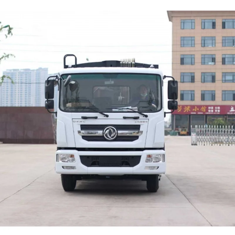 High efficiency Bin Cleaner Garbage Collection Truck