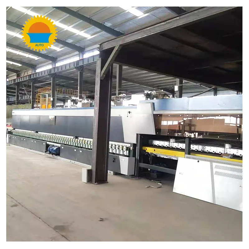 Hot sales hardening tempering furnace 2440*4200 midium size glass tempering machine