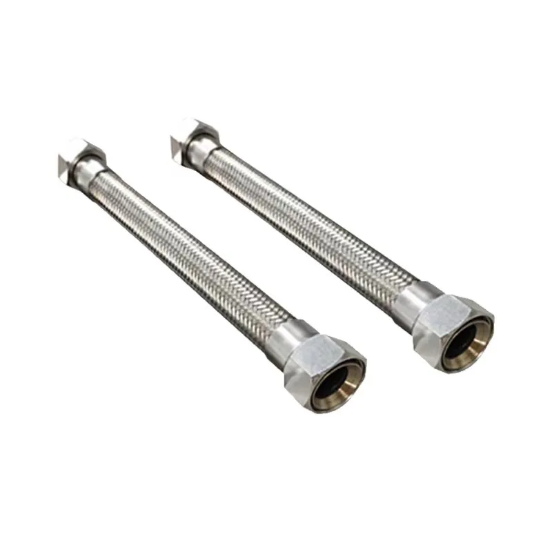 RCV Stainless Steel 304 Wire Braided Flexible Hose High Pressure Cold Water Hose for Toilet Water Heater