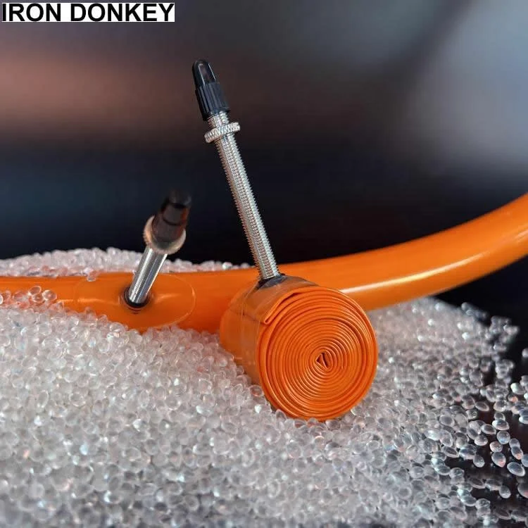 IRONDONKEY Customized LOGO TPU Bicycle Inner Tube Road Tire 700X18/25/28/32c Ultra  puncture resistantRoad Bicycle Valve Tire