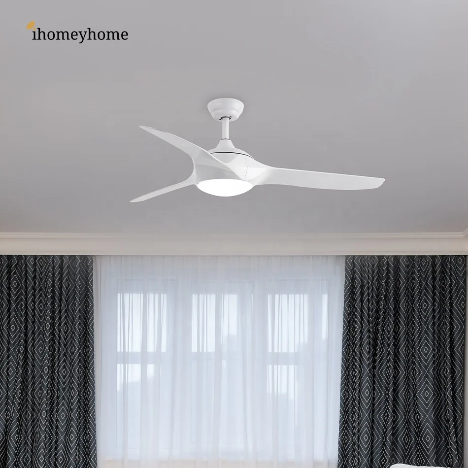 Remote Control DC Motor 220-240V Cheap Price Energy Save Led Ceiling Fan With LED Light Brightness