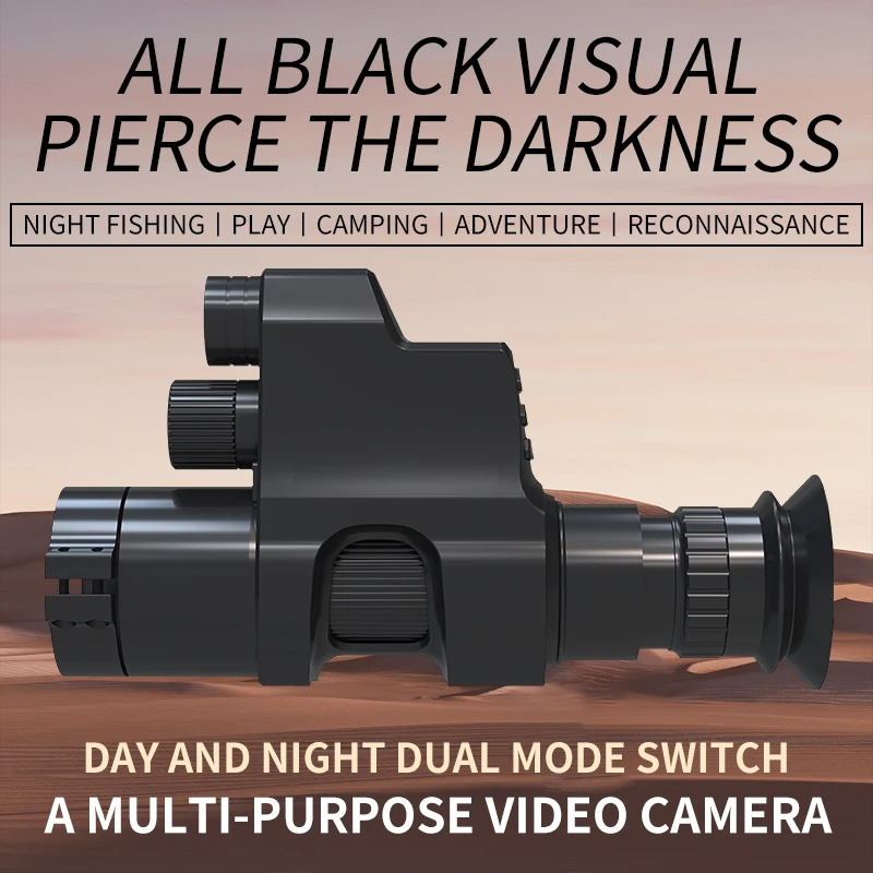 1080P Video Camera Waterproof 850nm 940nm Monocular Outdoor 300M Infrared Night Vision Thermal Hunting Scope