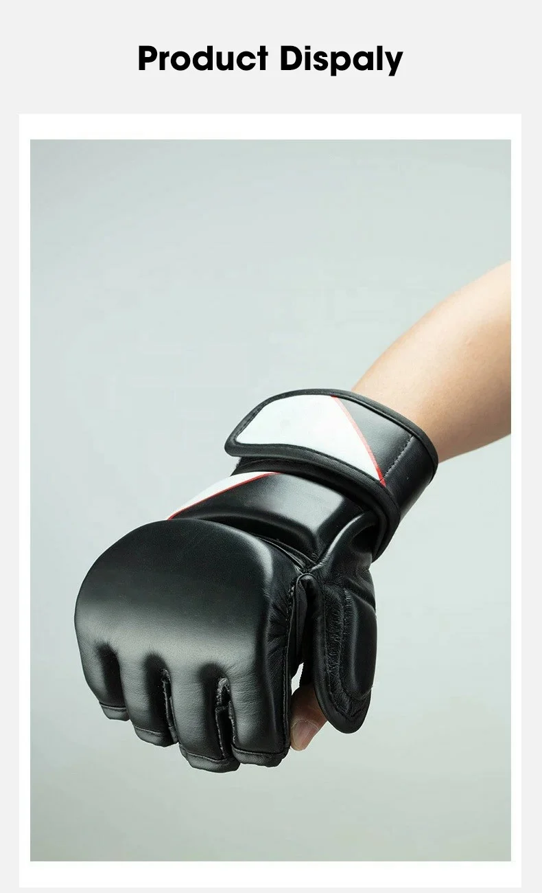 2022 professional boxing  training gloves custom design leather boxing gloves for gym indoor