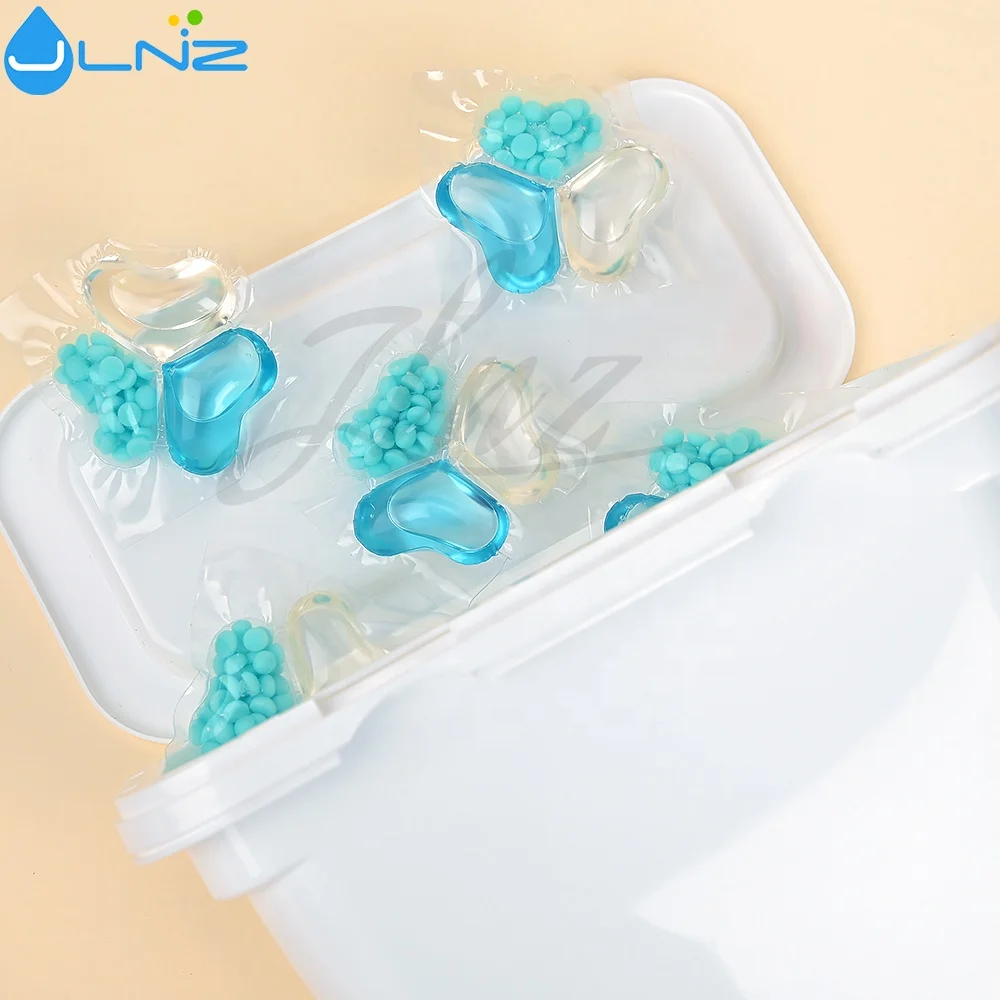 Wholesale liquid soap detergent powder capsules product Concentrated washing powders beads Laundry Detergent Capsules