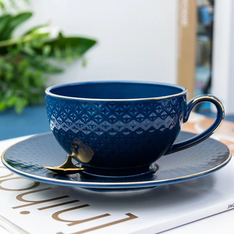 coffee & tea sets color glazed bone china small tea cups espresso cup and saucer ceramic coffee cup set