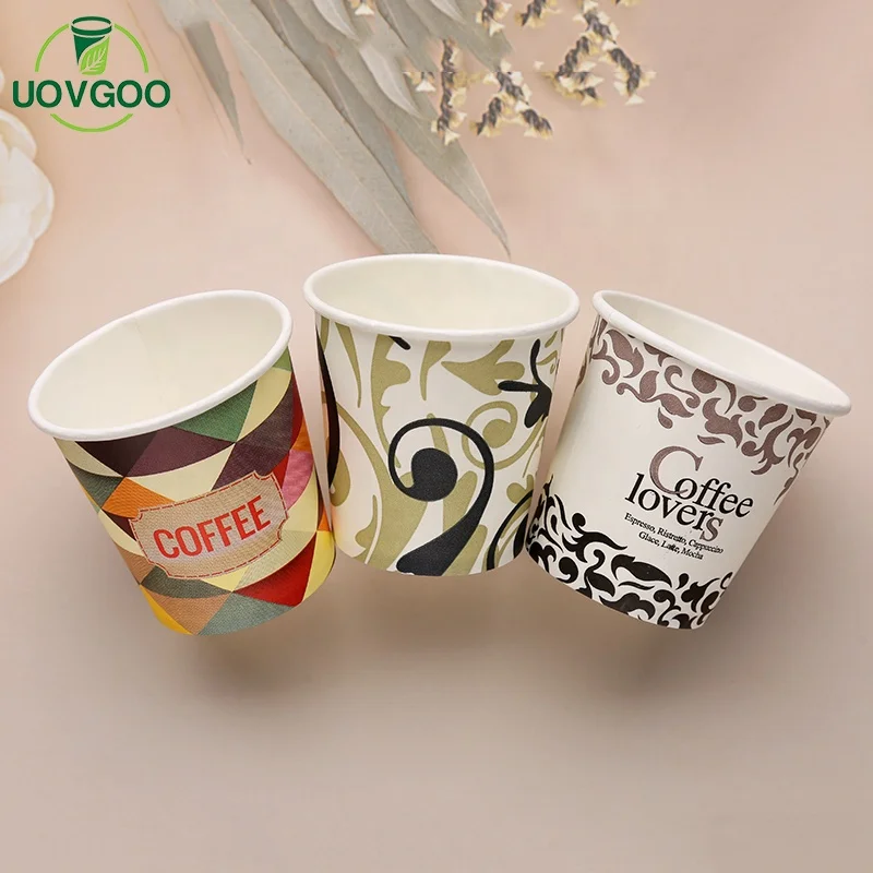 Best Price Printed Paper Cup Take Away Coffee Packaging Paper Cups Paper Coffee Cup