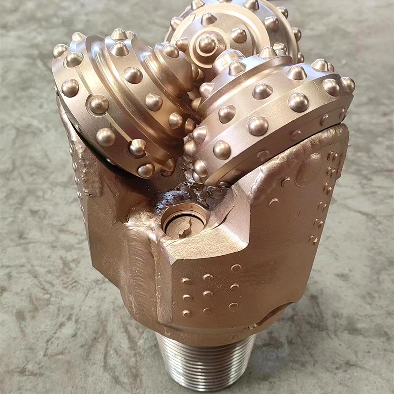 China Manufacture Durable Tungsten Carbide Hard Rock Cone Drilling Bits 8 1/2 Tricone Drill Bit IADC 637 TCI Drilling Bit