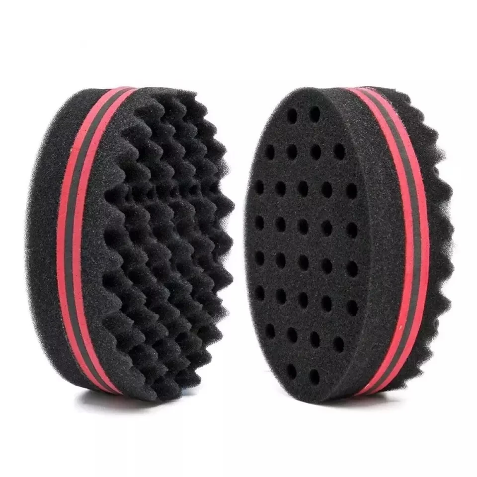 Double Sides Magic Twist Hair Brush Sponge Wave Hair Twist Braiders Dreads Twisting Locks Dreadlocks Curl Brush Tool