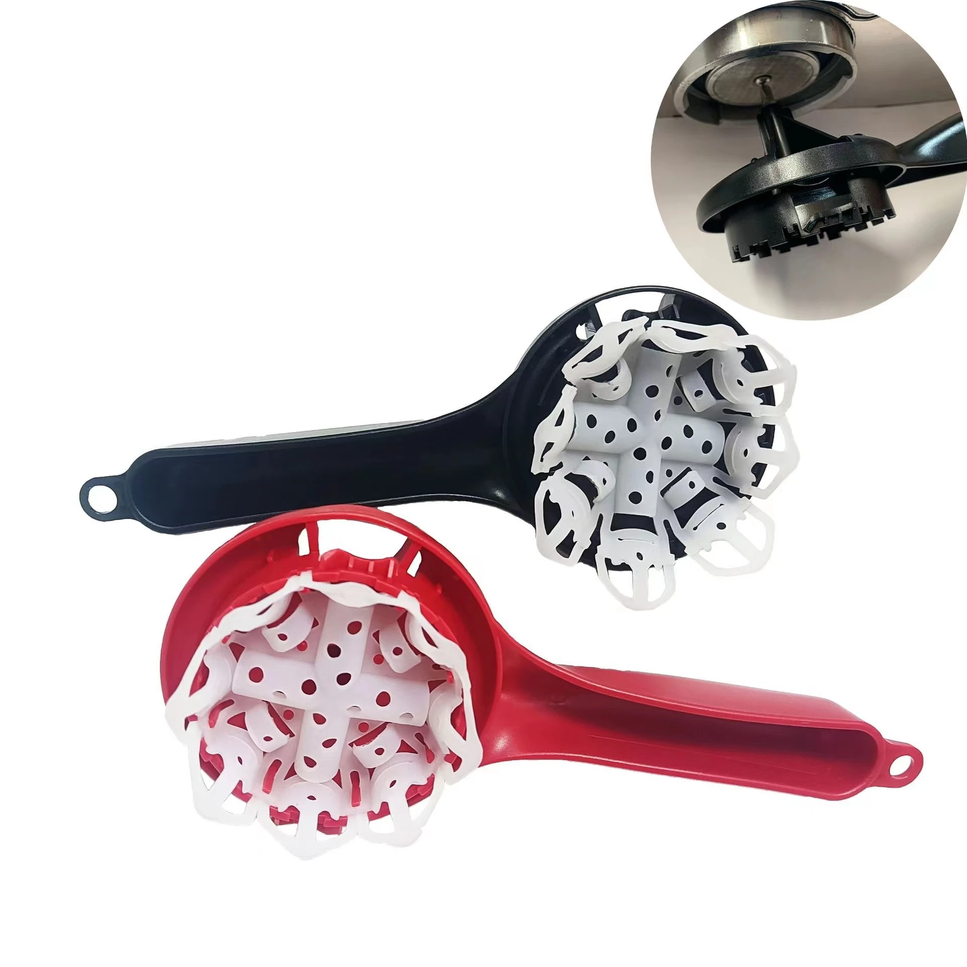 Coffee Machine Brewing Head Cleaning Brush Espresso Silicone Coffee Machine Brushes For Cafe Grinder Cleaner