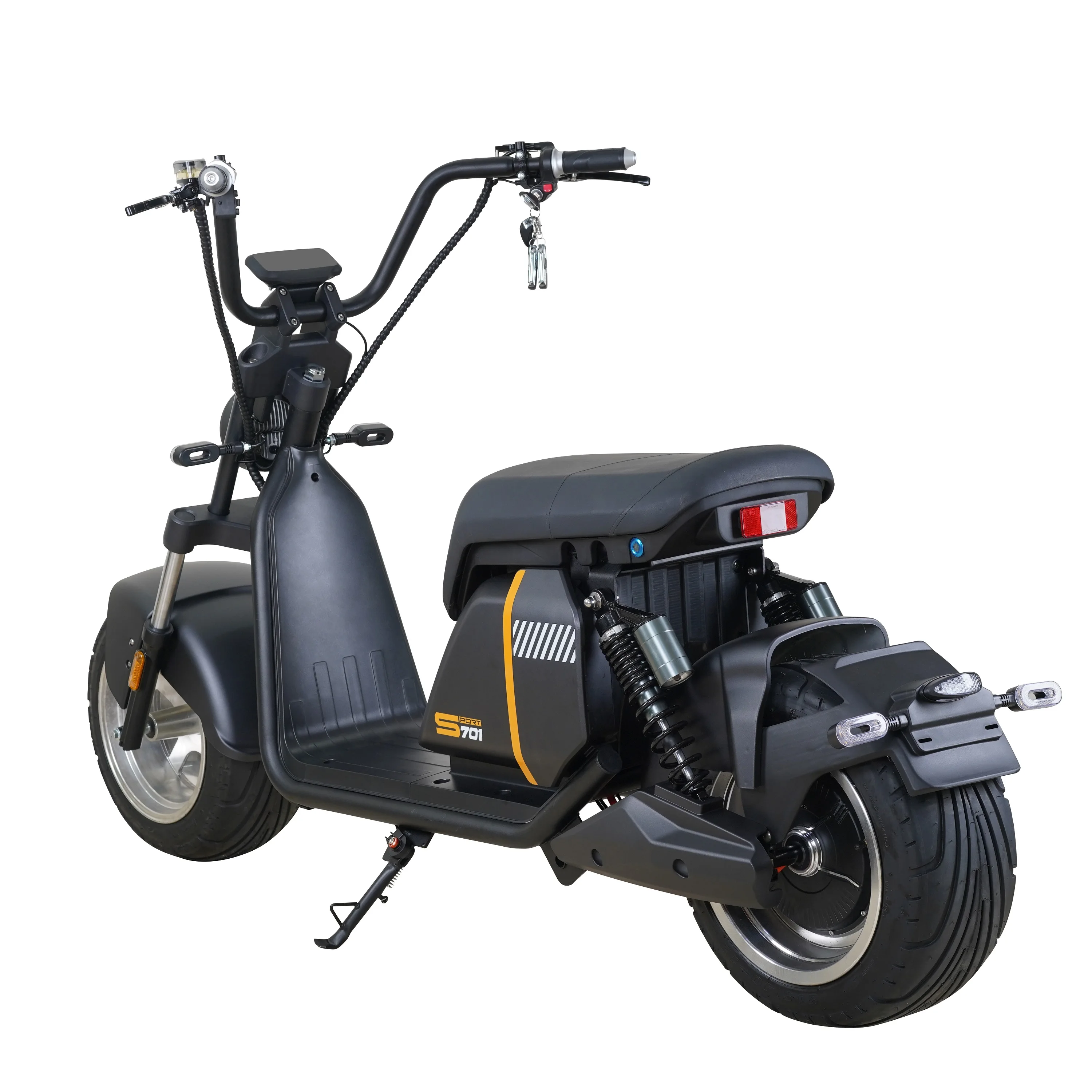 Power 3000w 2000w Motorcycle Citycoco E Chopper Rechargeable 20ah 30ah Lithium Battery Rear Shock Suspension Electric Scooters