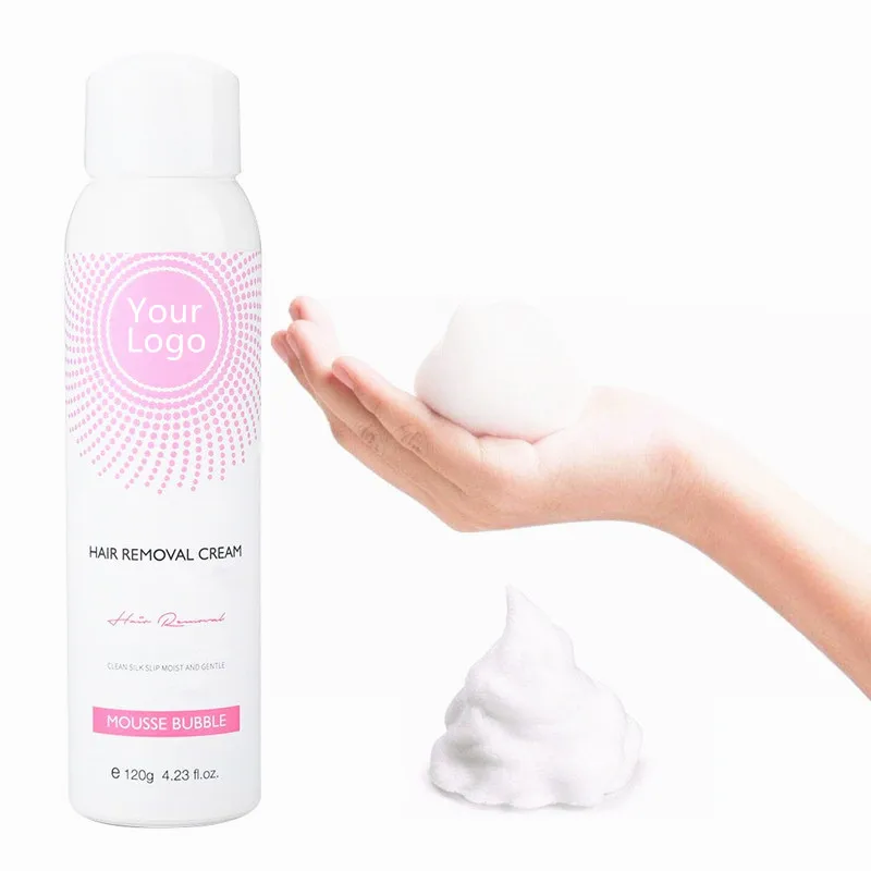 Korean Skin Care Face Body Underarm Brazilian Bikini Painless Spray Foam Mousse Bubble Body Depilatory Hair Removal Cream
