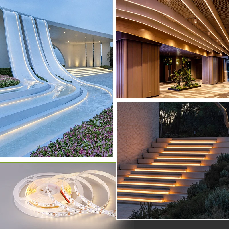 Hot Selling Cuttable High Lumen Adjustable Length 3000K Led Lights Strip for Living Room