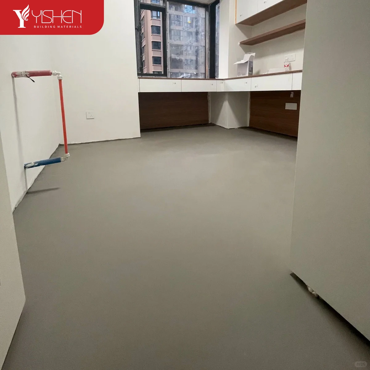 High Strength 20KG Self Leveling Cement Engineering Project Ground Leveling Repair Mortar Wear-Resistant Self Leveling Mortar