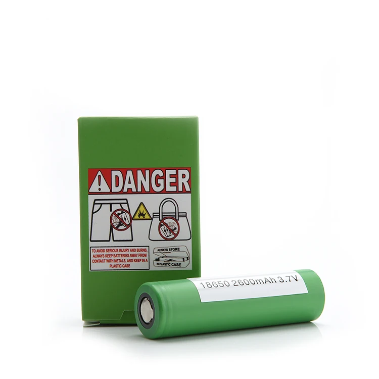 Оригинальный Цилиндрический литий-ионный аккумулятор 18650 3,7 в, 2600 мАч, 35 А для электровелосипеда