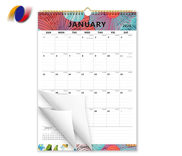 High Quality Custom Calendar Printing  Cheaper Price Desk Calendar Printing