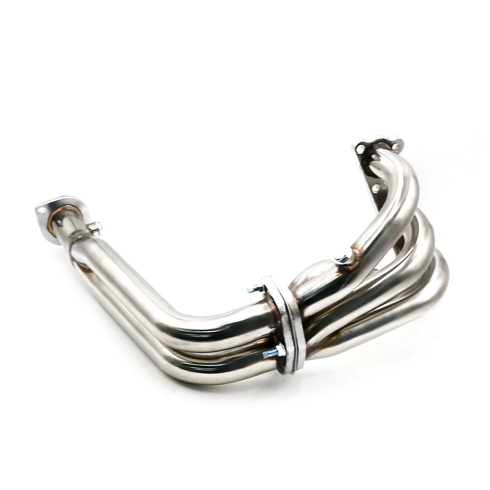 Stainless Steel Exhaust Manifold Header for 88-00 Honda Civic CR-X Del Sol D Series Engine SOHC
