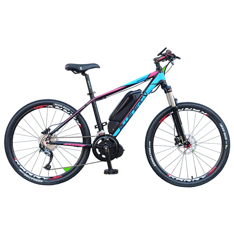 Mountain bike electric motor conversion kit, mid-drive motor kit 250W-750W