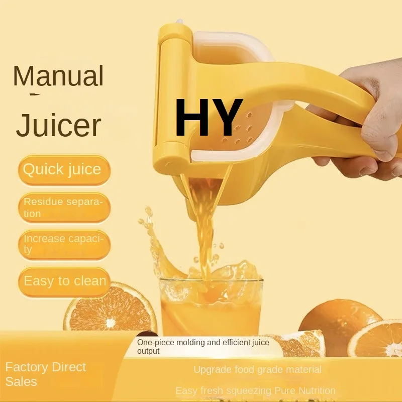 Factory price Plastic handy lime squeezer manual citrus extractor juicer squeezer for fruit Handhold Orange Juicer Press