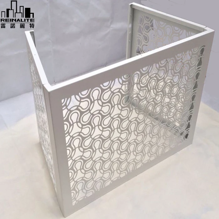 Уличная декоративная алюминиевая крышка для кондиционера