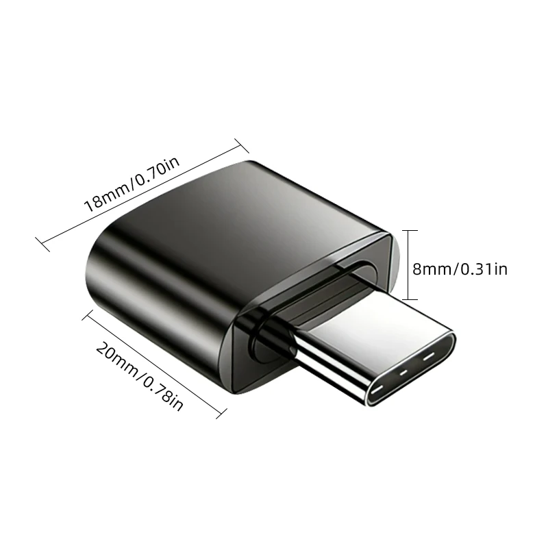 Преобразователь для кабеля передачи данных переходник USB-C к разъему Type-c OTG USB 3 0 с разъемом типа
